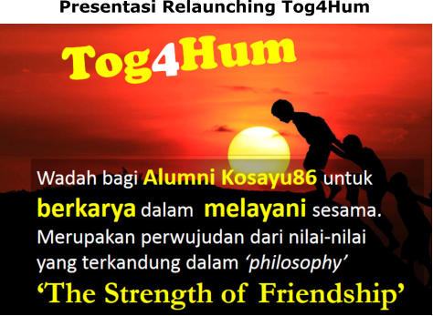 Presentasi Relaunching Tog4Hum