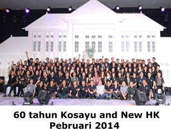 60 tahun Kosayu and New HK            Pebruari 2014