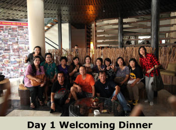 Day 1 Welcoming Dinner