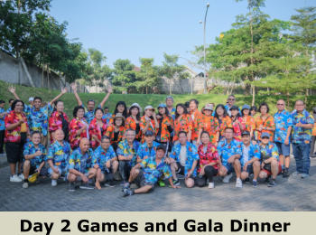 Day 2 Games and Gala Dinner